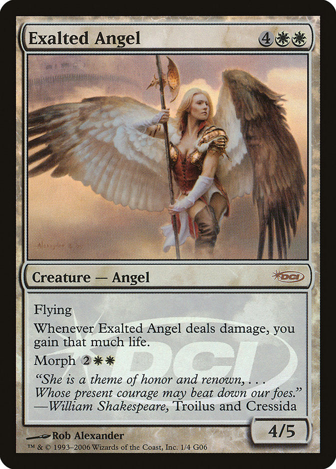 Exalted Angel [Judge Gift Cards 2006] | Pegasus Games WI