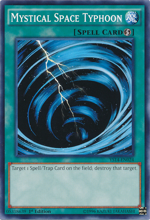 Mystical Space Typhoon [YS14-EN024] Common | Pegasus Games WI