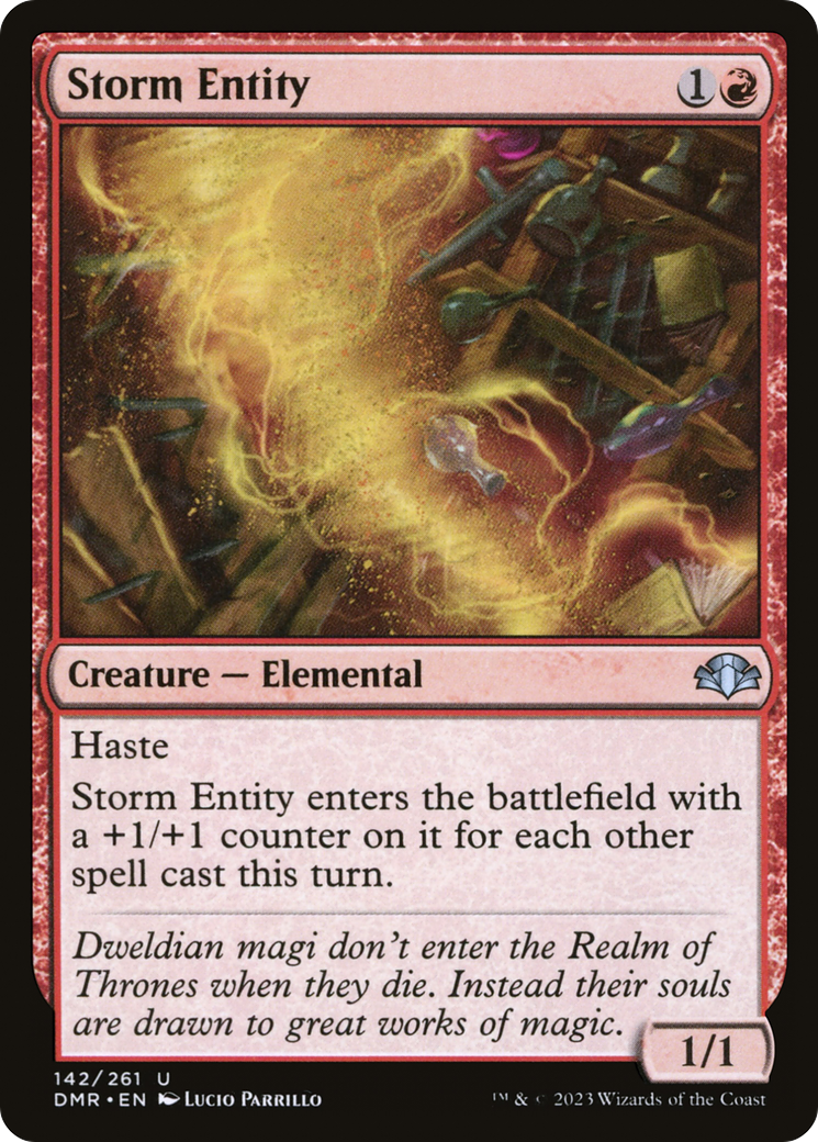 Storm Entity [Dominaria Remastered] | Pegasus Games WI