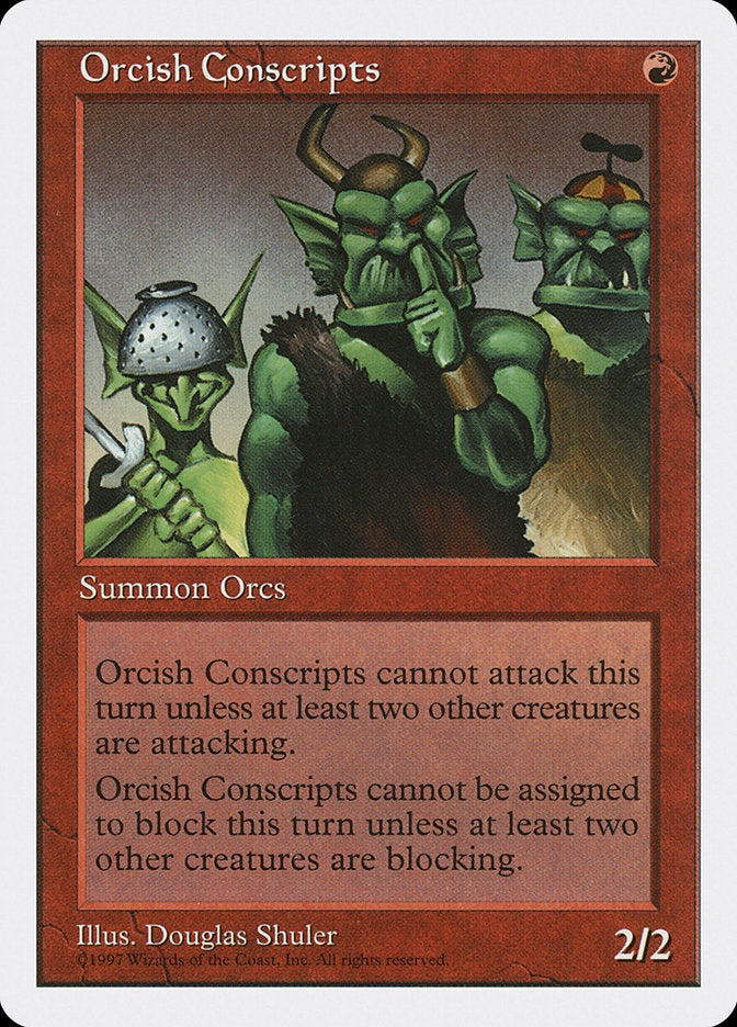Orcish Conscripts [Fifth Edition] | Pegasus Games WI