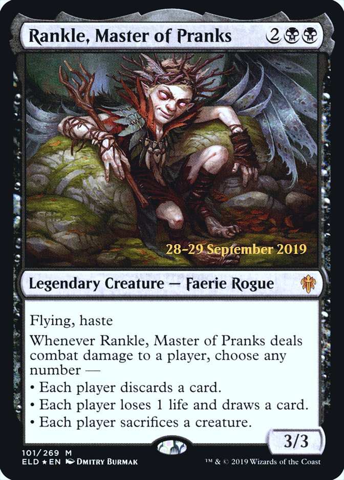 Rankle, Master of Pranks [Throne of Eldraine Prerelease Promos] | Pegasus Games WI