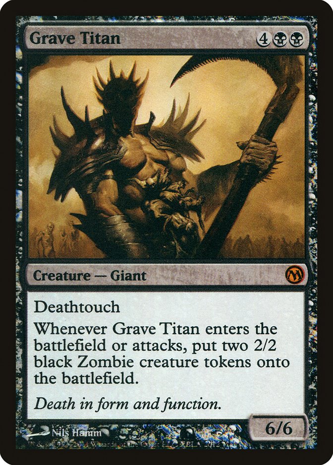 Grave Titan (Duels of the Planeswalkers Promos) [Duels of the Planeswalkers Promos 2011] | Pegasus Games WI