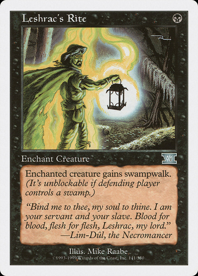 Leshrac's Rite [Classic Sixth Edition] | Pegasus Games WI
