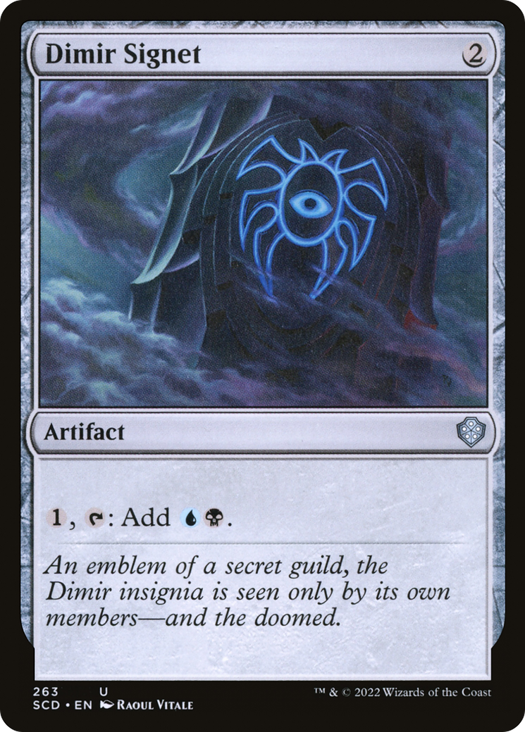 Dimir Signet [Starter Commander Decks] | Pegasus Games WI