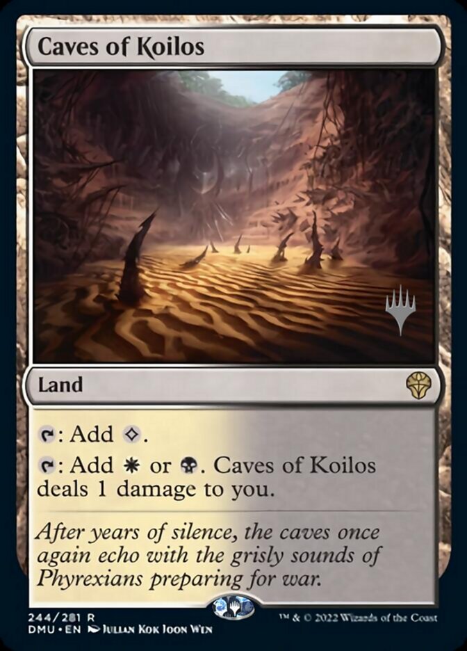Caves of Koilos (Promo Pack) [Dominaria United Promos] | Pegasus Games WI