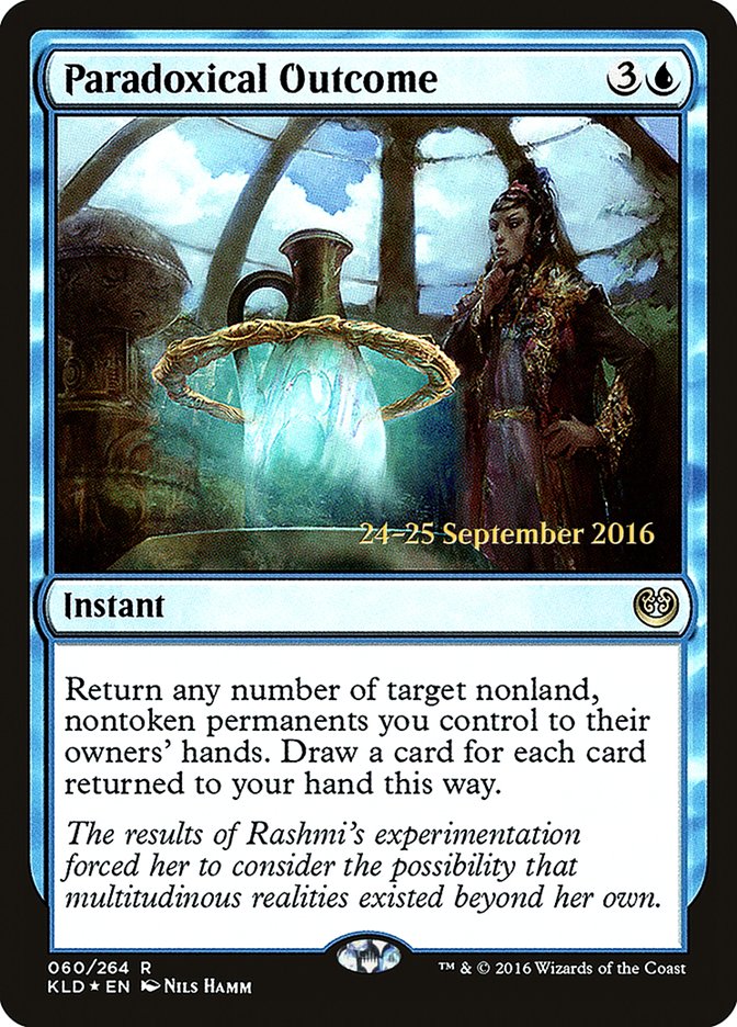 Paradoxical Outcome [Kaladesh Prerelease Promos] | Pegasus Games WI