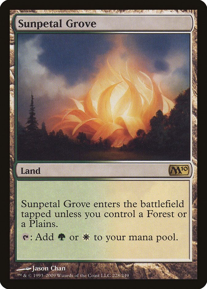 Sunpetal Grove [Magic 2010] | Pegasus Games WI