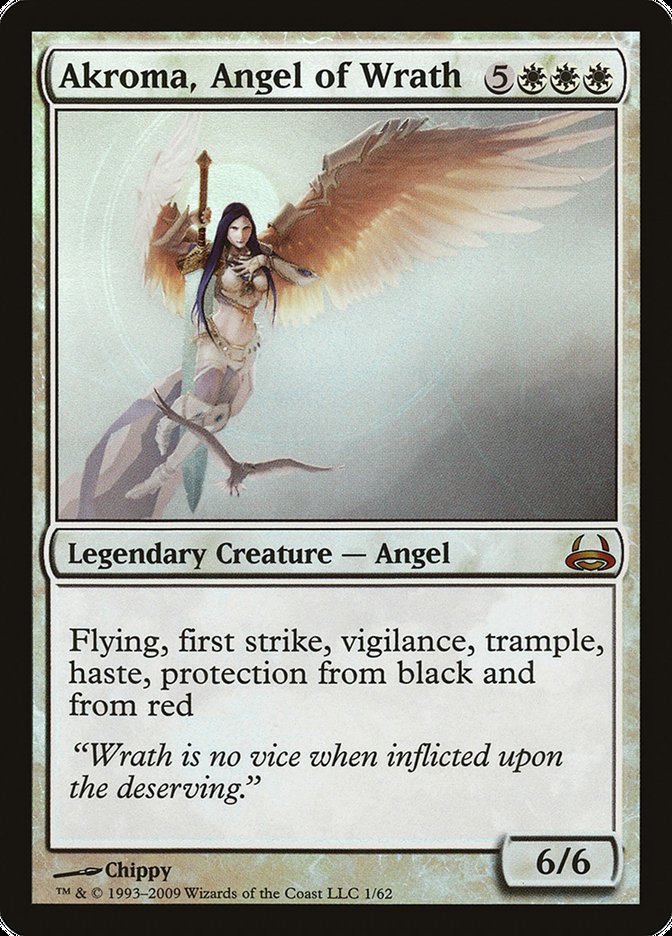 Akroma, Angel of Wrath [Duel Decks: Divine vs. Demonic] | Pegasus Games WI