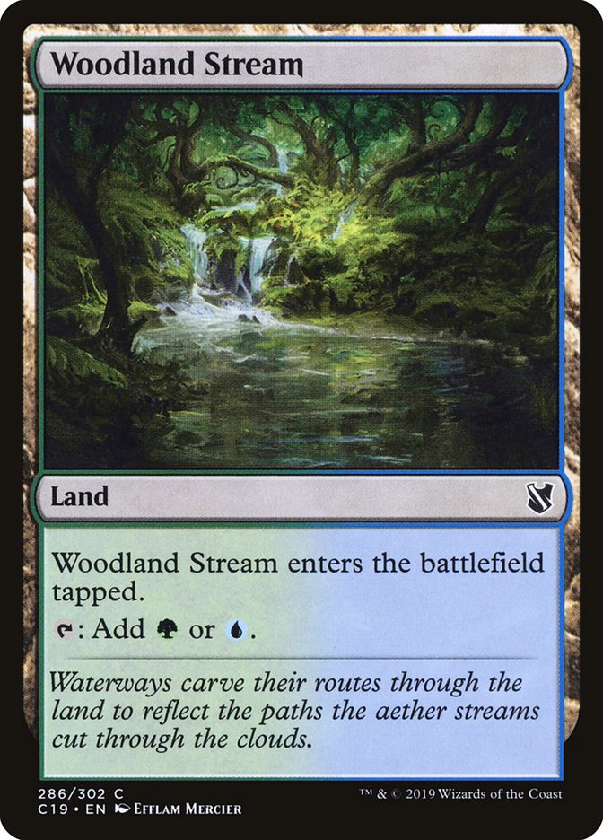 Woodland Stream [Commander 2019] | Pegasus Games WI