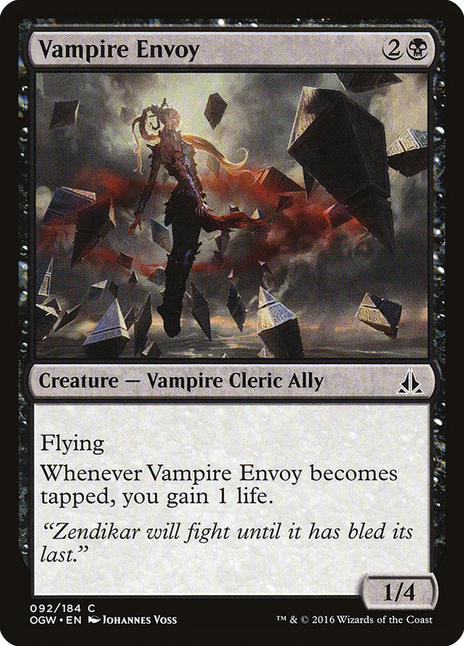 Vampire Envoy [Oath of the Gatewatch] | Pegasus Games WI