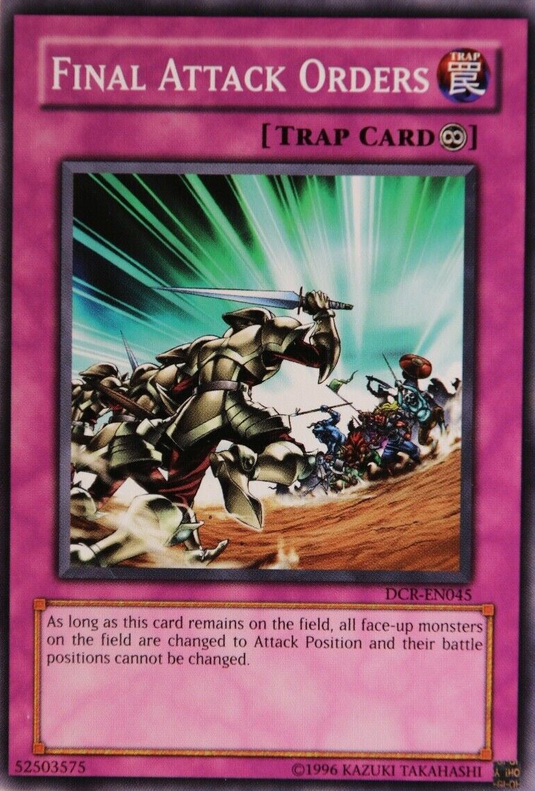 Final Attack Orders [DCR-EN045] Common | Pegasus Games WI