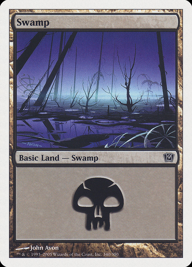 Swamp (340) [Ninth Edition] | Pegasus Games WI