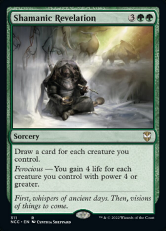 Shamanic Revelation [Streets of New Capenna Commander] | Pegasus Games WI