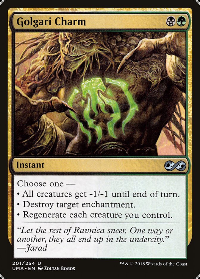 Golgari Charm [Ultimate Masters] | Pegasus Games WI