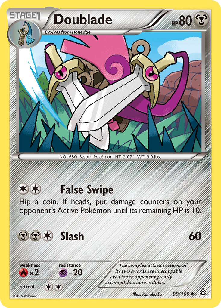 Doublade (99/160) [XY: Primal Clash] | Pegasus Games WI