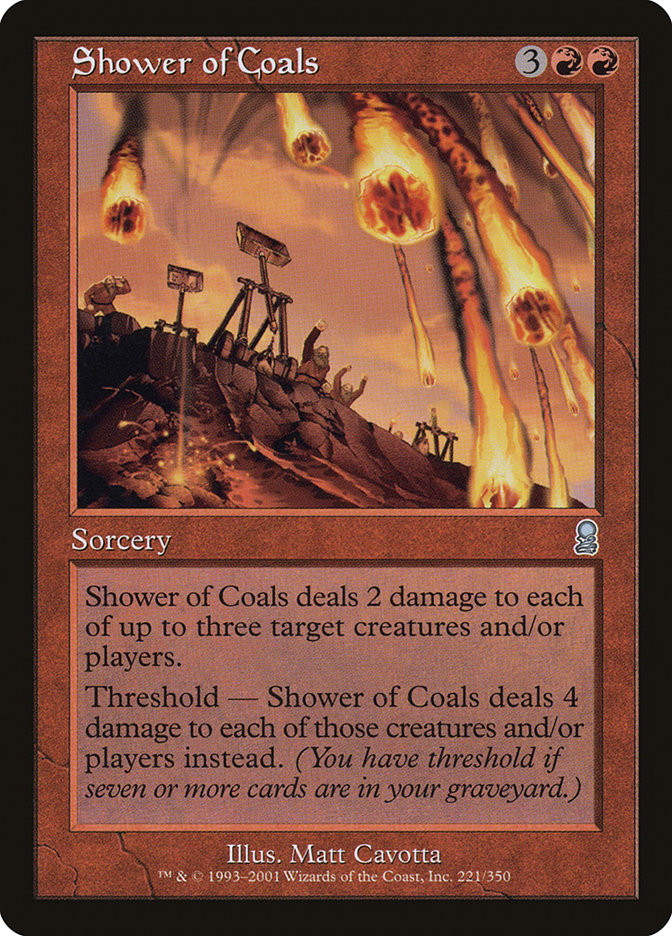 Shower of Coals [Odyssey] | Pegasus Games WI
