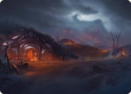 Field of Ruin Art Card [The Lord of the Rings: Tales of Middle-earth Art Series] | Pegasus Games WI