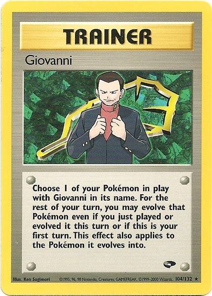 Giovanni (104/132) [Gym Challenge Unlimited] | Pegasus Games WI