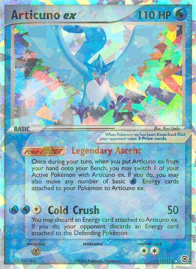 Articuno ex (114/112) [EX: FireRed & LeafGreen] | Pegasus Games WI