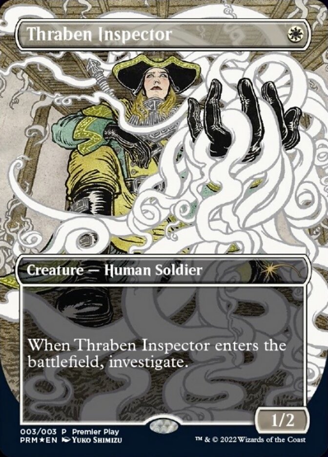 Thraben Inspector (Borderless Alternate-Art) [Regional Championship Qualifiers 2022] | Pegasus Games WI