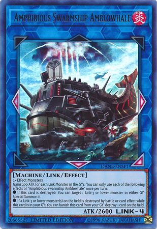 Amphibious Swarmship Amblowhale [DANE-ENSP1] Ultra Rare | Pegasus Games WI