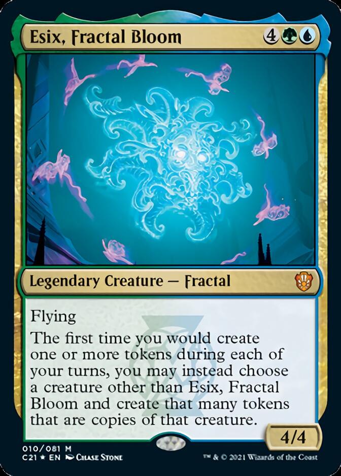 Esix, Fractal Bloom [Commander 2021] | Pegasus Games WI