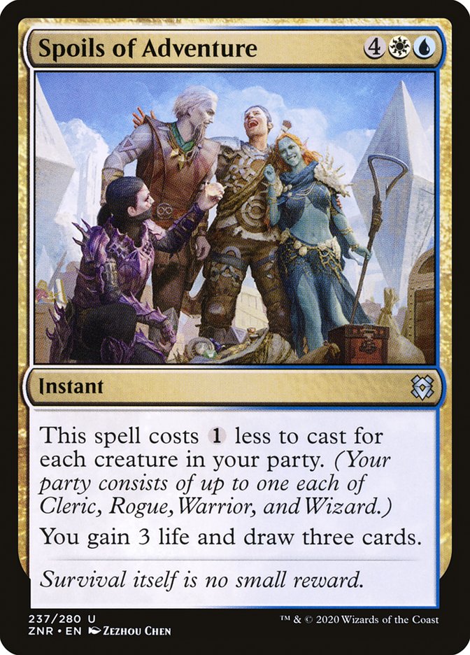 Spoils of Adventure [Zendikar Rising] | Pegasus Games WI
