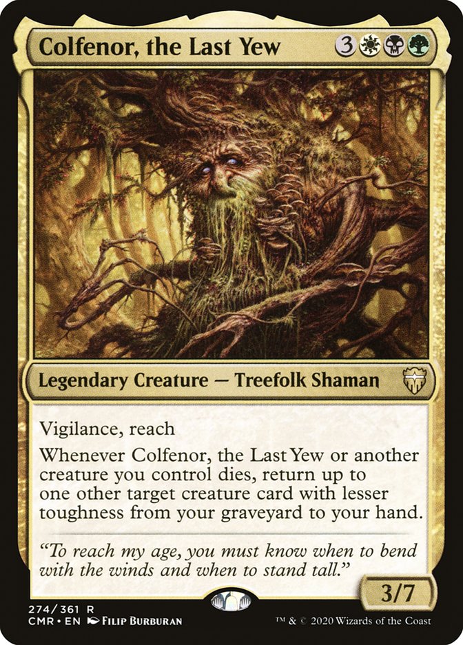 Colfenor, the Last Yew [Commander Legends] | Pegasus Games WI