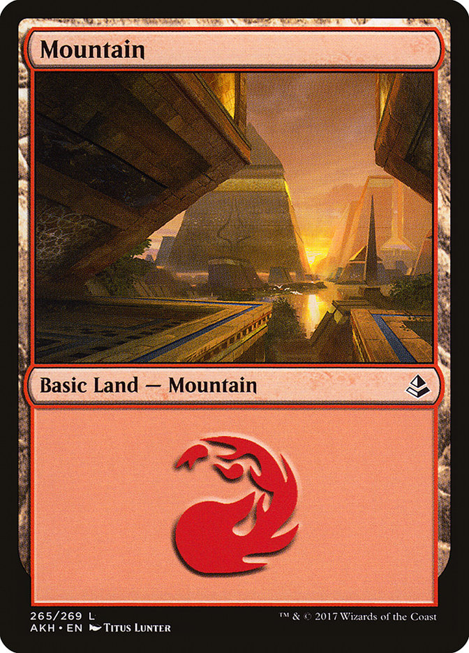 Mountain (265) [Amonkhet] | Pegasus Games WI