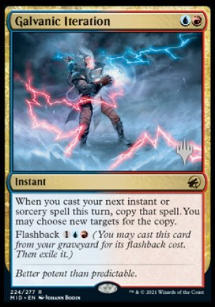 Galvanic Iteration (Promo Pack) [Innistrad: Midnight Hunt Promos] | Pegasus Games WI