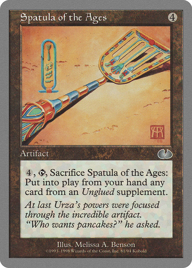 Spatula of the Ages [Unglued] | Pegasus Games WI