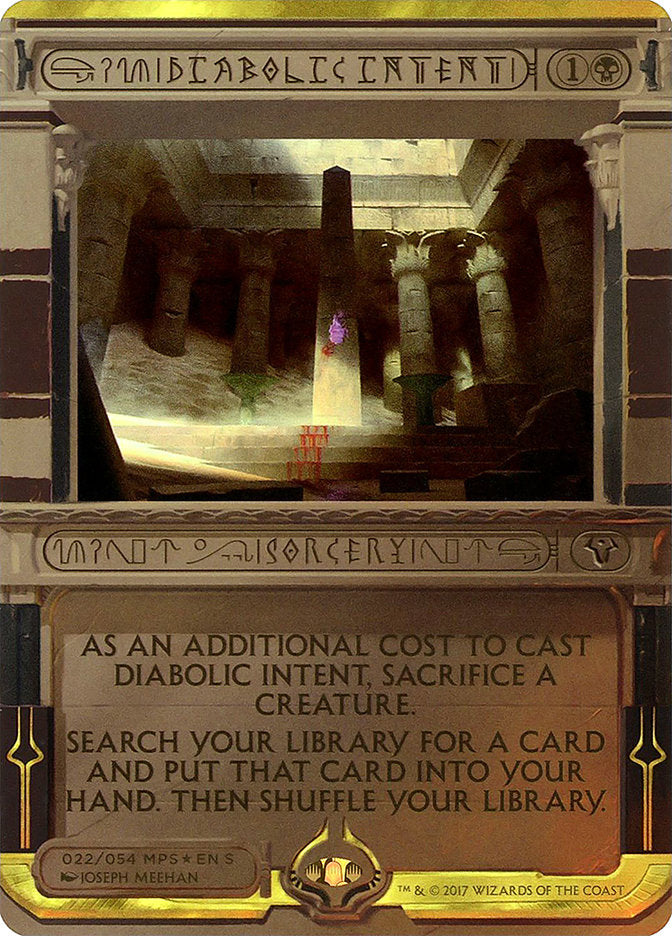 Diabolic Intent (Invocation) [Amonkhet Invocations] | Pegasus Games WI