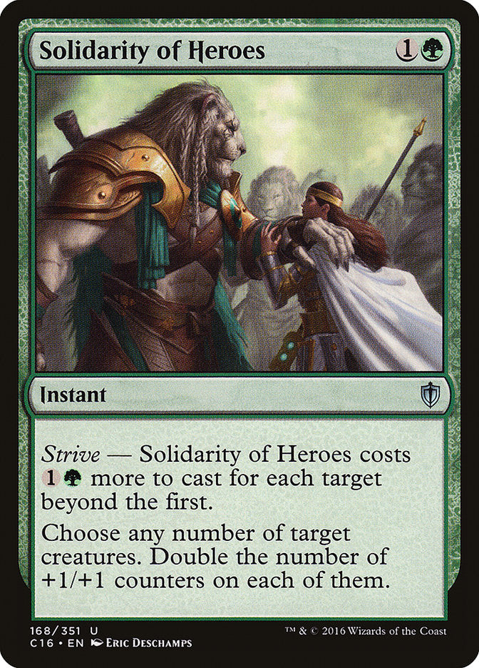 Solidarity of Heroes [Commander 2016] | Pegasus Games WI