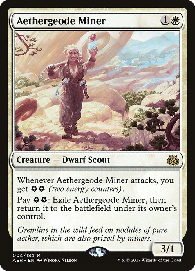 Aethergeode Miner [Aether Revolt] | Pegasus Games WI