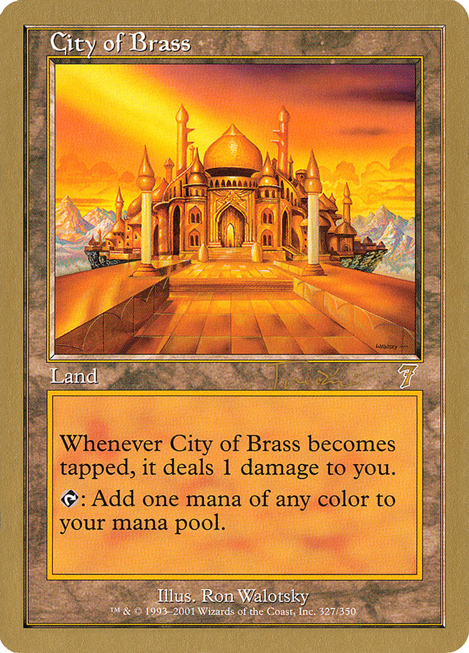 City of Brass (Jan Tomcani) [World Championship Decks 2001] | Pegasus Games WI