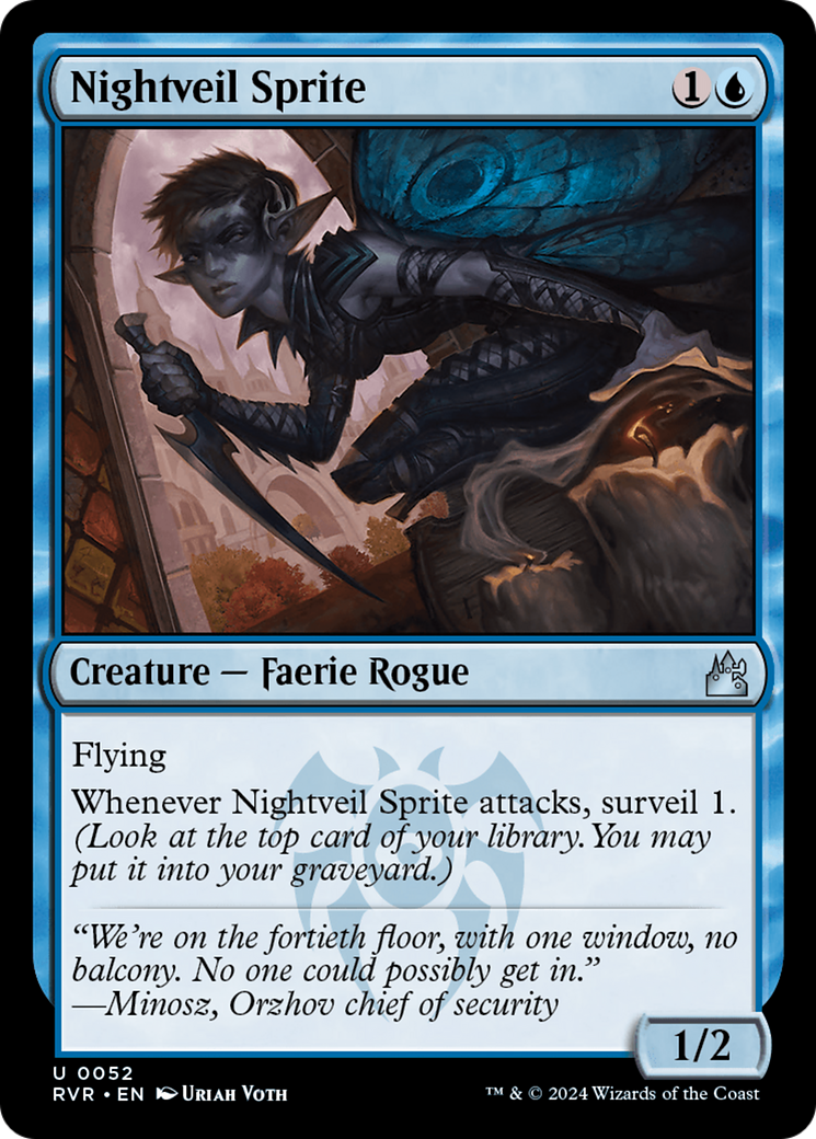 Nightveil Sprite [Ravnica Remastered] | Pegasus Games WI