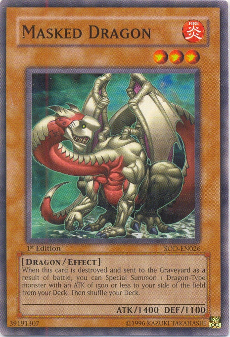Masked Dragon [SOD-EN026] Common | Pegasus Games WI