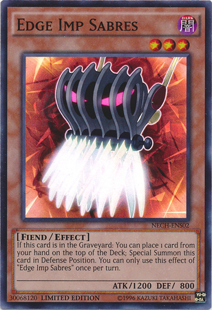 Edge Imp Sabres (SE) [NECH-ENS02] Super Rare | Pegasus Games WI