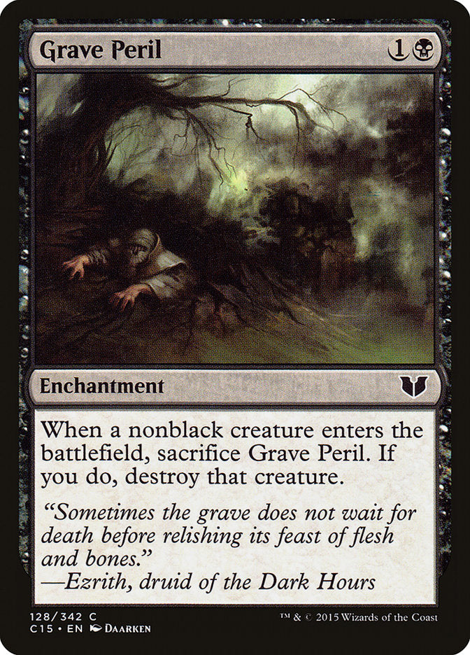 Grave Peril [Commander 2015] | Pegasus Games WI