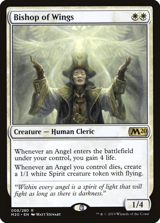 Bishop of Wings [Core Set 2020] | Pegasus Games WI