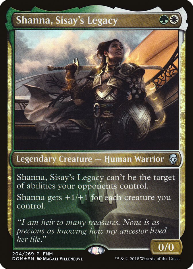 Shanna, Sisay's Legacy (FNM) [Dominaria Promos] | Pegasus Games WI