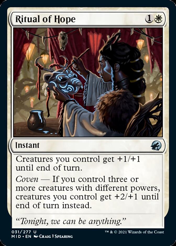 Ritual of Hope [Innistrad: Midnight Hunt] | Pegasus Games WI