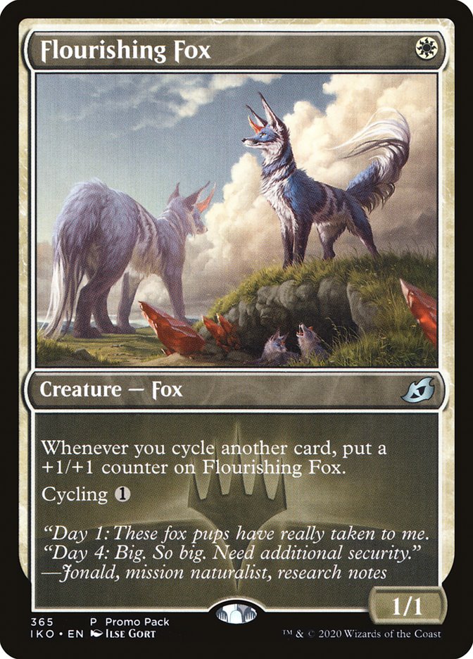 Flourishing Fox (Promo Pack) [Ikoria: Lair of Behemoths Promos] | Pegasus Games WI