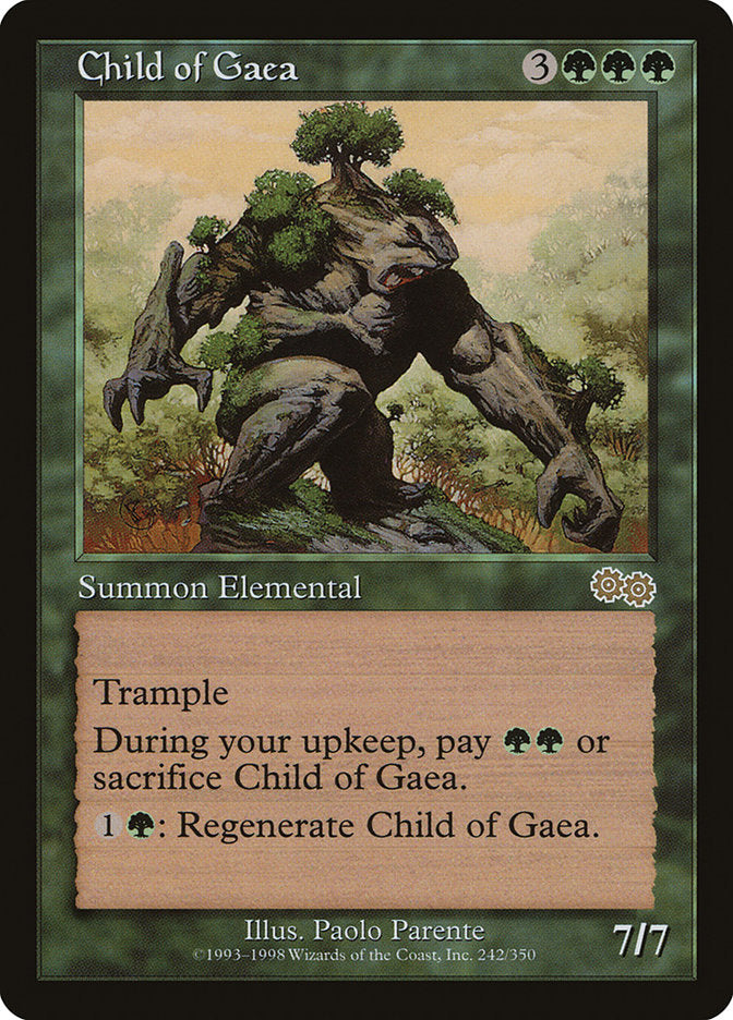Child of Gaea [Urza's Saga] | Pegasus Games WI