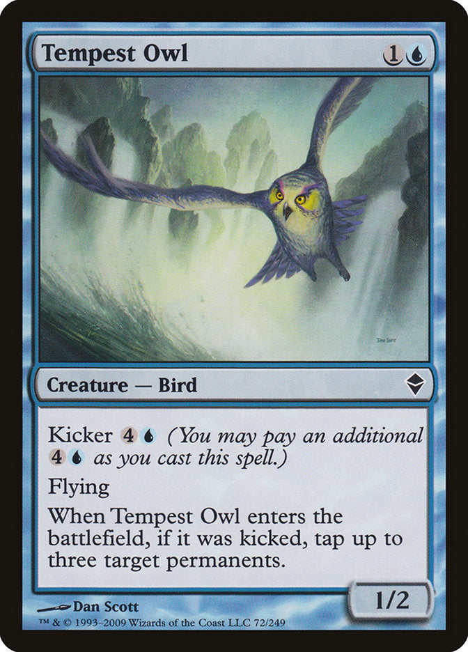 Tempest Owl [Zendikar] | Pegasus Games WI