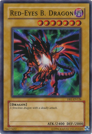 Red-Eyes B. Dragon [DB1-EN126] Super Rare | Pegasus Games WI