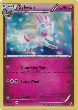 Sylveon (30/30) [XY: Trainer Kit - Sylveon] | Pegasus Games WI