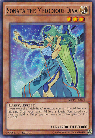 Sonata the Melodious Diva [MP15-EN071] Common | Pegasus Games WI