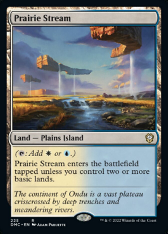 Prairie Stream [Dominaria United Commander] | Pegasus Games WI