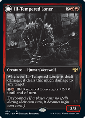 Ill-Tempered Loner // Howlpack Avenger [Innistrad: Double Feature] | Pegasus Games WI